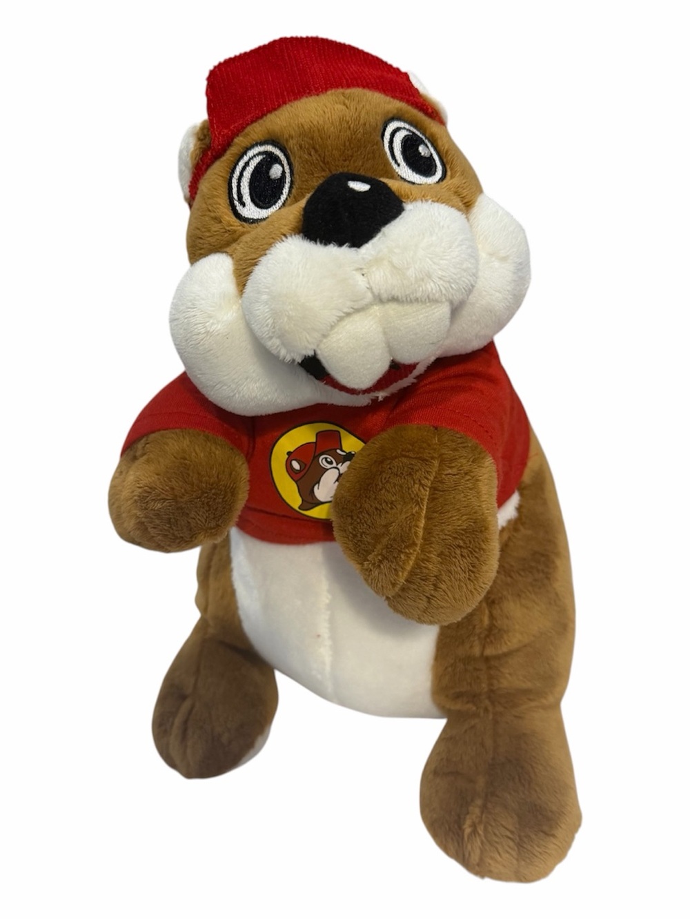 Bucky the Beaver Buc-ees in Red Hoodie - Stuffed Animal